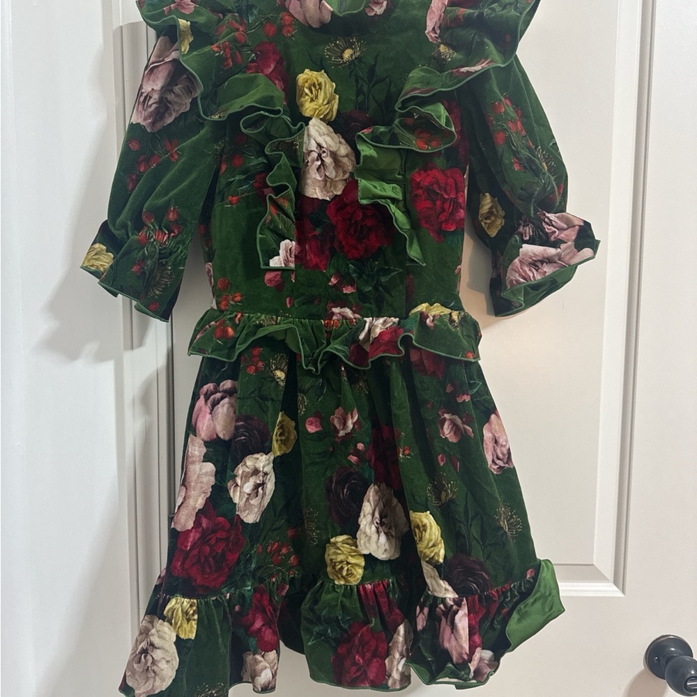 Dolce & Gabbana Vibrant Green Dress - Picture 2 of 7